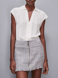 Patrizia Pepe Blusa Donna 8C0775A8I1 - Bianco
