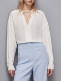 Patrizia Pepe Blusa Donna 8C0776A8I1 - Bianco