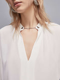 Patrizia Pepe Blusa Donna 8C0776A8I1 - Bianco