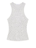 Patrizia Pepe Canotta Donna 8M1674J252 Glass Gray - Grigio