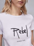 Patrizia Pepe T-shirt Donna 8M1680J061 - Bianco