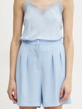Patrizia Pepe Shorts Donna 8P0697A545 Shirting Sky - Celeste