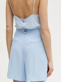Patrizia Pepe Shorts Donna 8P0697A545 Shirting Sky - Celeste