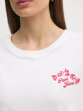 T-shirt Donna PL506070 - Bianco Pepe Jeans