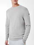 Rrd Pullover Maglia Maxell Round Knit Uomo 25104 Light Grey - Grigio