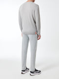 Rrd Pullover Maglia Maxell Round Knit Uomo 25104 Light Grey - Grigio