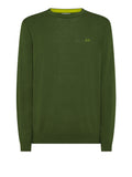Sun68 Pullover Elbow Patches Uomo K35111 - Verde