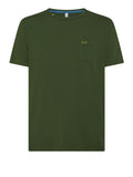 Sun68 T-shirt Pocket Uomo T35101 - Verde