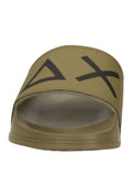 Sun68 Ciabatte Logo Uomo X35102 Militare - Verde