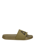 Sun68 Ciabatte Logo Uomo X35102 Militare - Verde