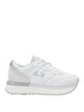 Sun68 Sneakers Big Ally Leather Donna Z35208 - Bianco
