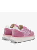 Sun68 Sneakers Big Stargirl Canvas Donna Z35216 Ciclamino - Rosa