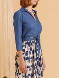 Take Two Vestito Longuette Donna DKE8645 Unico - Multicolore
