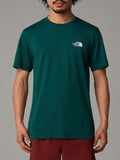 The North Face T-shirt Simple Dome Uomo NF0A87NG Deep Nori - Verde