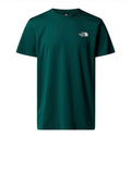 The North Face T-shirt Simple Dome Uomo NF0A87NG Deep Nori - Verde