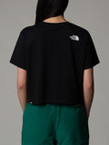 The North Face T-shirt Simple Dome Cropped Donna NF0A87U4 - Nero