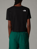 The North Face T-shirt Easy Relaxed Cropped Donna NF0A8A6H - Nero