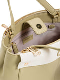 Twin Set Borsa a Mano Donna 251TB7041 Bic.khaki Green/madreperla - Verde