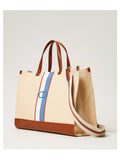 Twin Set Borsa Shopper Donna 251TB7080 Bic.light Rope/carta Da Zucche - Beige