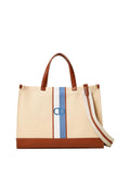 Twin Set Borsa Shopper Donna 251TB7080 Bic.light Rope/carta Da Zucche - Beige
