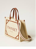 Twin Set Borsa Shopper Donna 251TB7081 Light Rope - Beige