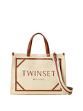 Twin Set Borsa Shopper Donna 251TB7081 Light Rope - Beige