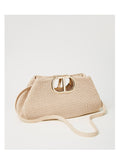 Twin Set Borsa a Mano Donna 251TB7241 Paglia - Beige