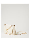 Twin Set Borsa a Tracolla Donna 251TB7372 Madreperla - Bianco