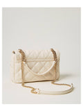 Twin Set Borsa a Tracolla Donna 251TB7372 Madreperla - Bianco