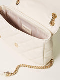 Twin Set Borsa a Tracolla Donna 251TB7372 Madreperla - Bianco