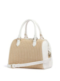 Twin Set Borsa Bauletto Donna 251TB7383 Bic.paglia/bianco Ottico - Beige