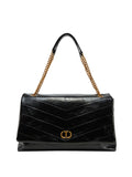 Twin Set Borsa a Tracolla Donna 251TB7450 - Nero