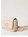 Twin Set Borsa a Tracolla Donna 251TB7481 - Beige