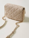 Twin Set Borsa a Tracolla Donna 251TB7481 - Beige