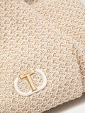 Twin Set Borsa a Mano Donna 251TD8320 Neve - Bianco