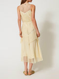 Twin Set Vestito Longuette Donna 251TP2511 Vanilla - Avorio