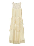 Twin Set Vestito Longuette Donna 251TP2511 Vanilla - Avorio