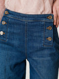 Twin Set Jeans Wide Donna 251TP2574 - Denim