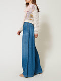 Twin Set Jeans Wide Donna 251TP2611 - Denim