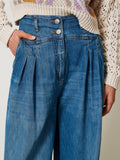 Twin Set Jeans Wide Donna 251TP2611 - Denim