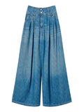 Twin Set Jeans Wide Donna 251TP2611 - Denim