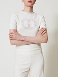 Twin Set Lupetto Donna 251TP3430 Neve - Bianco