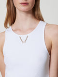 Twin Set Canotta Donna 251TT2400 - Bianco