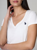 U.S. Polo Assn. T-shirt Donna 1354002-0000149 - Bianco