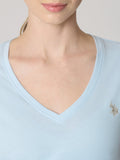 U.S. Polo Assn. T-shirt Donna 1354002-0000149 - Celeste