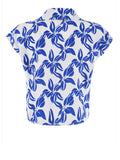 Yes Zee Camicia Casual Camicia Donna C212YJ00 - Blu