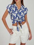 Yes Zee Camicia Casual Camicia Donna C212YJ00 - Blu