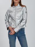 Yes Zee Giubbino Donna J428YB00 Silver - Argento