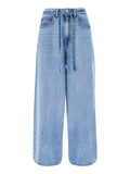 Yes Zee Jeans a Palazzo Donna P308W362 Used - Denim
