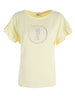 donna yes zee t shirt yes zee da donna giallo t203s700 9357326